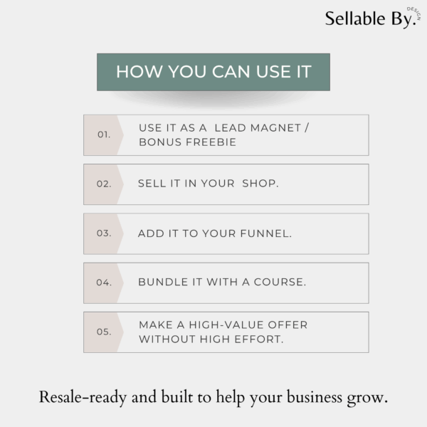 sellable by design sellable by design