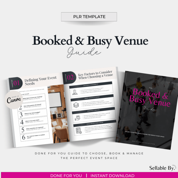 Booked & Busy Guide ( Done for you event rental guide)