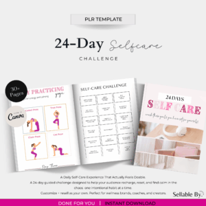 24-Day Self-Care Challenge (PLR)