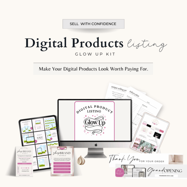Digital Product Listing Glow-Up Kit