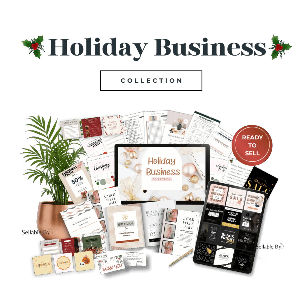 Holiday Products for Business Owners Collection